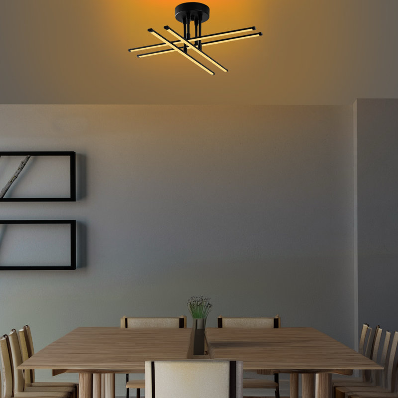 Eicholtz LED Chandelier, Black
