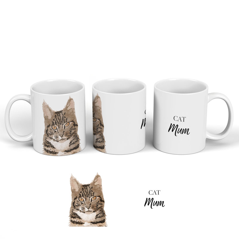 Vivid Squid Wholesale Ceramic Coffee Mug