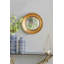 Miroir mural D18,7 x 3,9 po avec éclairage DEL