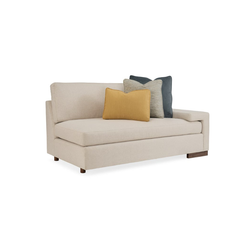 I'm Shelf-ish Seating Component, Beige/Dark Gray/Yellow