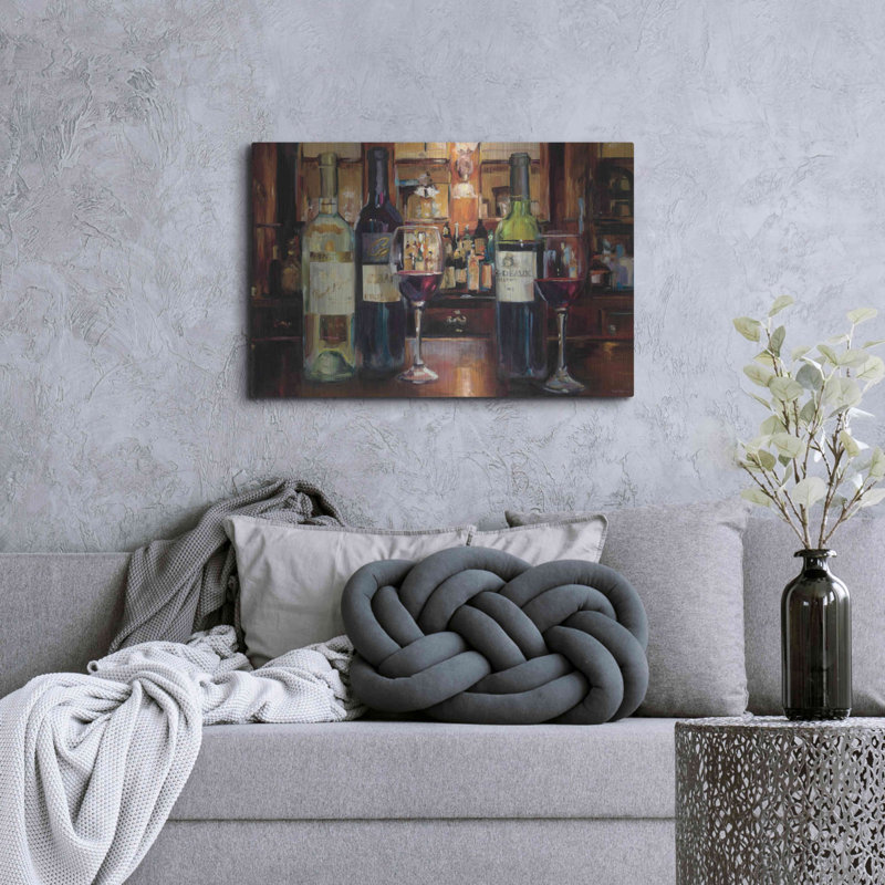 «A Reflection Of Wine» par Marilyn Hageman, H 24 po x l 36 po