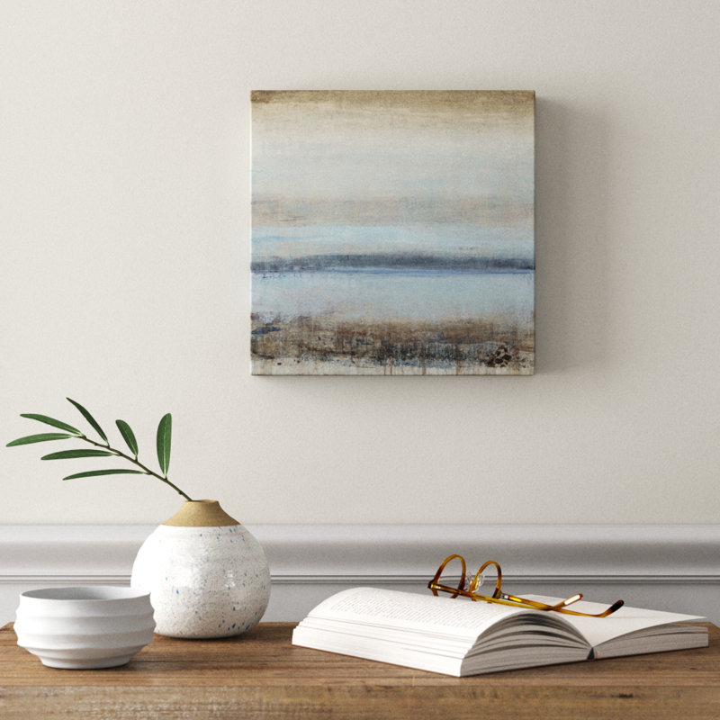 Tranquility I by Tim O'Toole - Painting, Wrapped Canvas, 51cm H x 51cm W