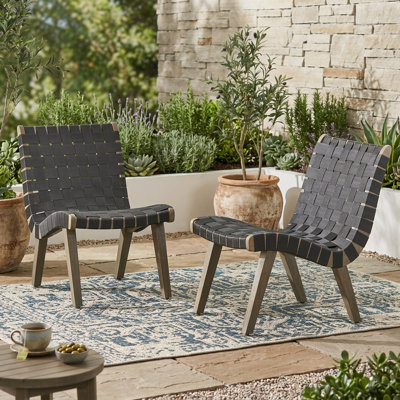 Chaises longues d'extérieur 2PCS