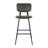 Holleran Upholstered Counter Stool with Metal Frame-991830070