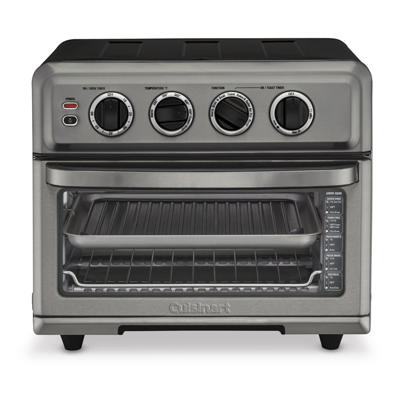 Cuisinart Air Fryer Toaster Oven with Grill, Black
