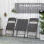 2 - Person Wicker Patio Dining Set Square Table