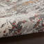 Tapis gris / multicolore Keishasha, facile à nettoyer, sans perte de poils, chambre à coucher, salon, salle à manger, cuisine-1839606539
