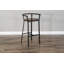 Tabouret de bar en bois massif Ragland-210104204-210104211