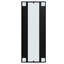 Mikayia Rectangular Metal Wall Mirror-269485670