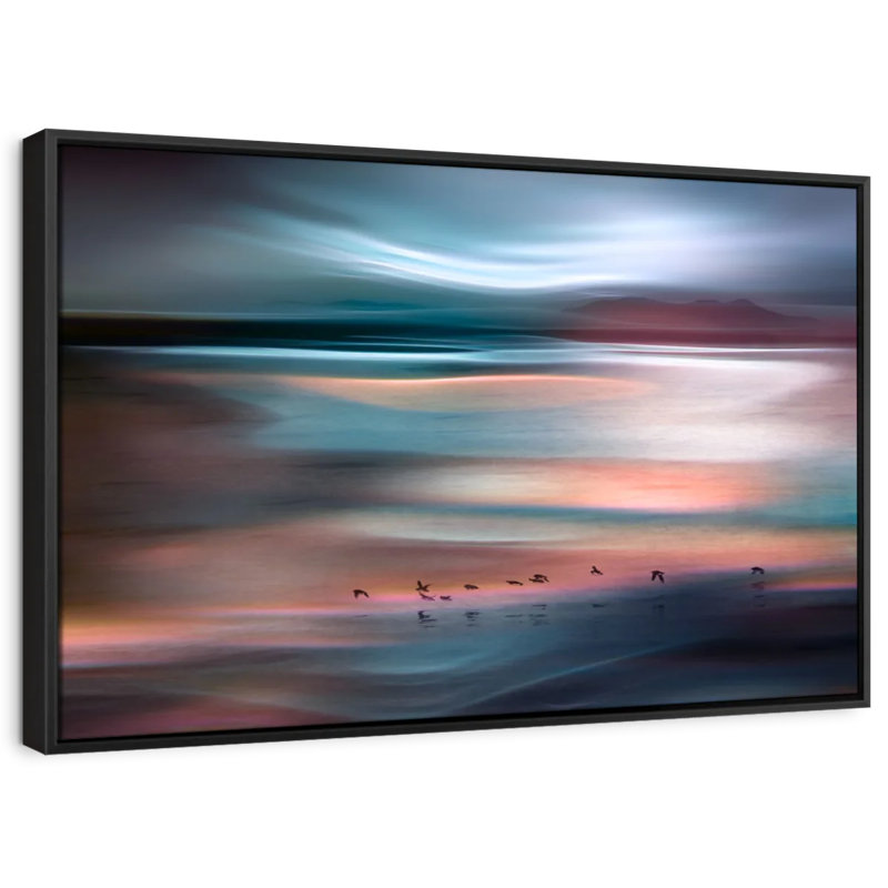 Plage "Ciel bleu", H 43 po x l 29 po