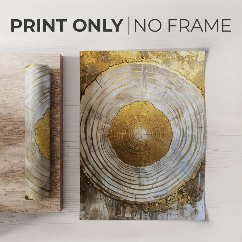 Série ABSTRACT CLxxxxi - Impression sur toile seulement - non encadrée, H 12 po x l 8 po