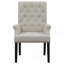Chaise rembourrée avec accoudoirs de salle à manger-1756670095