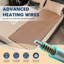 Protège-matelas chauffant simple Massage