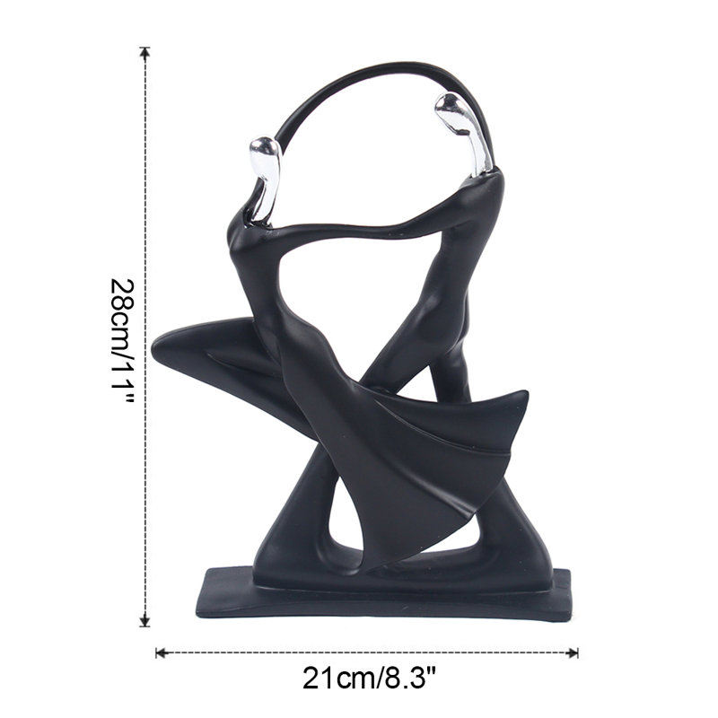 Couple danseurs, sculpture, statue, figurines, ornements, cadeaux, cadeaux créatifs, décorations pour la maison