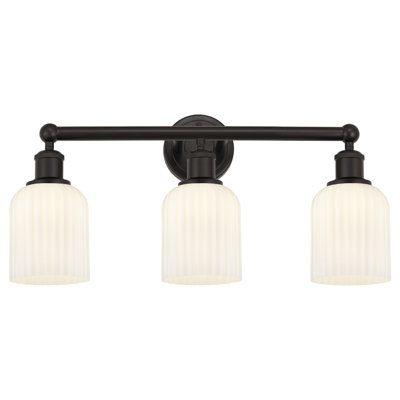 Abat-jour de salle de bain 3 lumières Edison Northgate