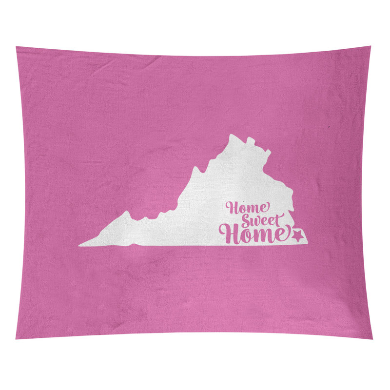Tapisserie Home Sweet Norfolk, H 60 po x l 51 po, Rose