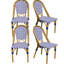 Ensemble de chaises d'appoint pour l'extérieur en osier de polyéthylène (PE) Kasie (ensemble de 4)-392609653-392609656