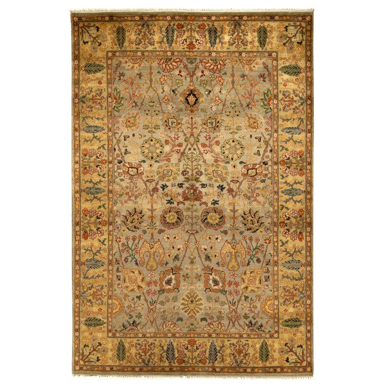 Hand Knotted Wool Oriental Indoor Rug