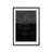 Abstract Blackened Line by  Eysmael Quisora - Framed Artwork on Paper-81386955