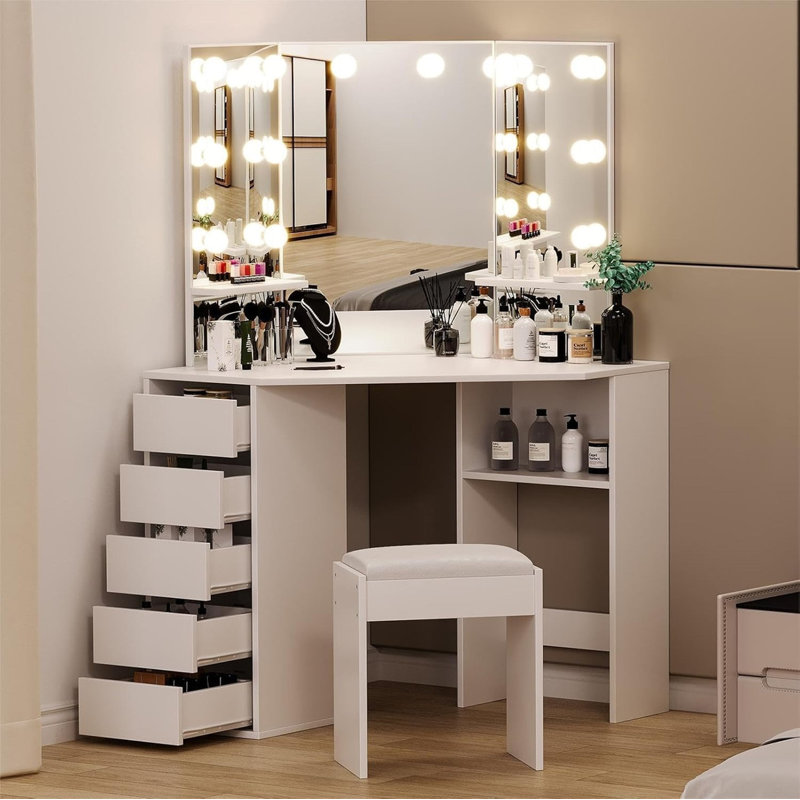 Dressing Table with Mirror