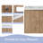 23.63'' Single Bathroom Vanity with Resin Top-98139135