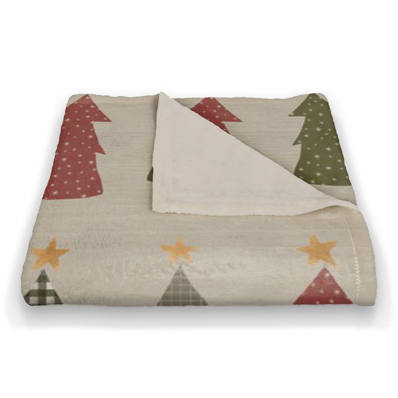 Hand Woven Throw Blanket, Cream