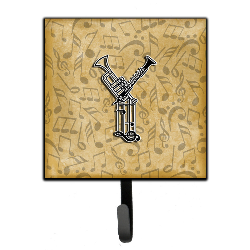 Porte-garde-bûche et crochet mural musical instrument, Y