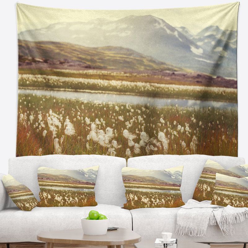 Polyester Tapestry, 78" H x 92" W