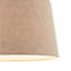 20cm H Fabric Drum Lamp Shade ( No Direct Attachment Method ) in Beige