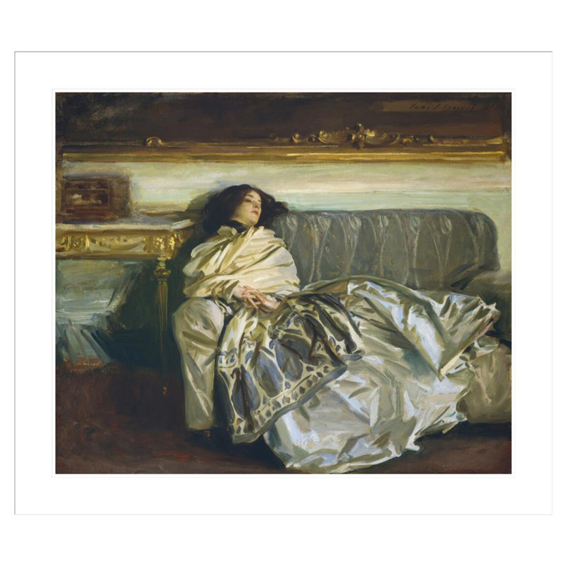 «Nonchaloir (Repose)» par John Singer Sargent, impression giclée encadrée, H 33,5 po x l 38,61 po