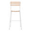 Commercial Solid Wood Bar Stools With Frames And Antique Finish-473989655-474748109