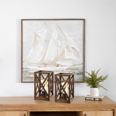 Anisur Solid Wood Desk Lamp