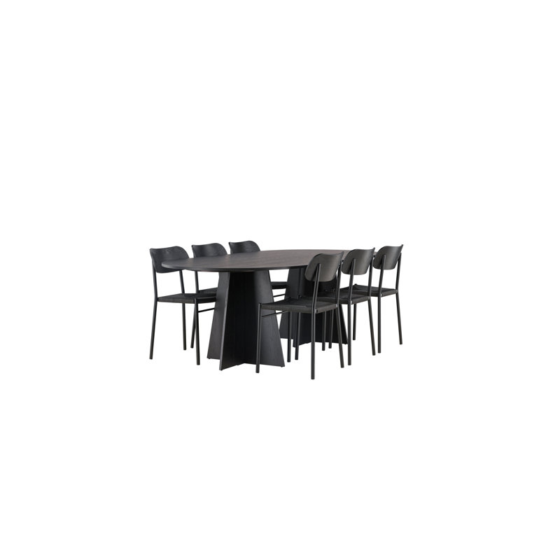 Hollhurst 6 - Person Dining Set
