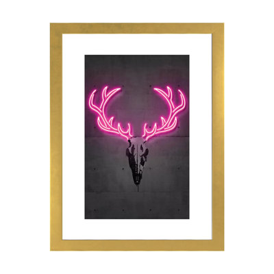 « Deer Skull » par octave Mielu-impression d’art graphique