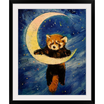 «Alcantar Red Panda Stars» par Michael Creese, reproduction d'art
