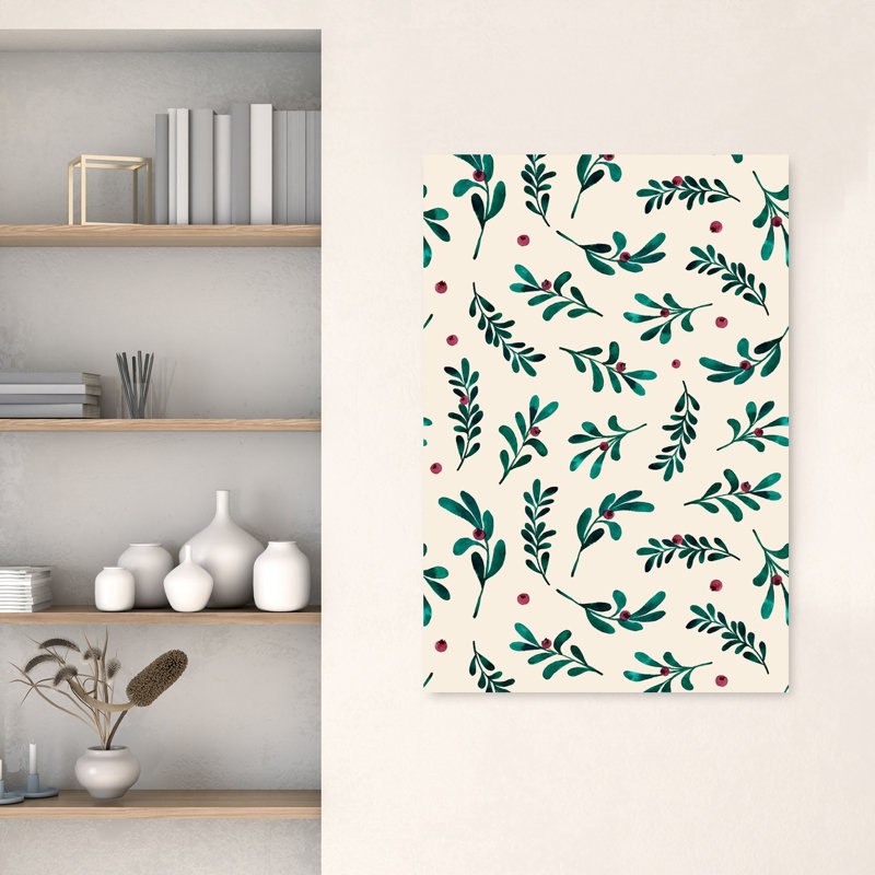 Motif de baies hivernales, H 48 po x l 32 po