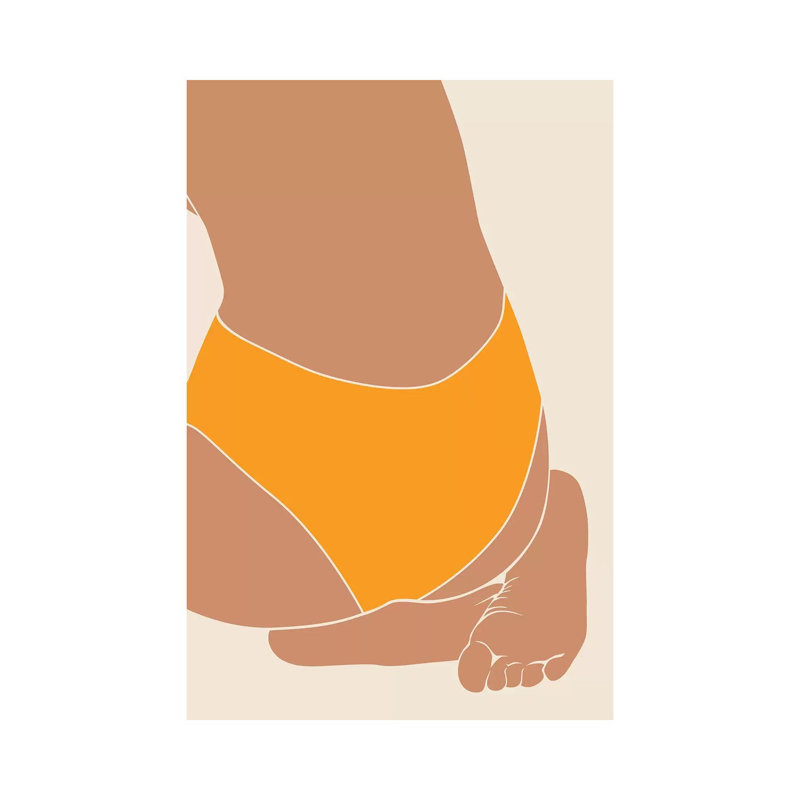 " Boho Summer " Painting Print, 26" H x 18" W x 1.5" D
