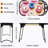 A Versatile Small Tray With A Cool Pattern And Foldable Stand And Accessories-1145112428