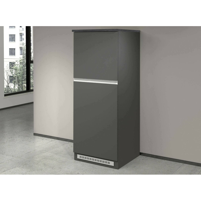 Aloisie 165cm Kitchen Pantry, Anthracite/Slate
