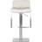 Barber Swivel Upholstered Adjustable Height Counter Stool with Metal Frame-1707477752