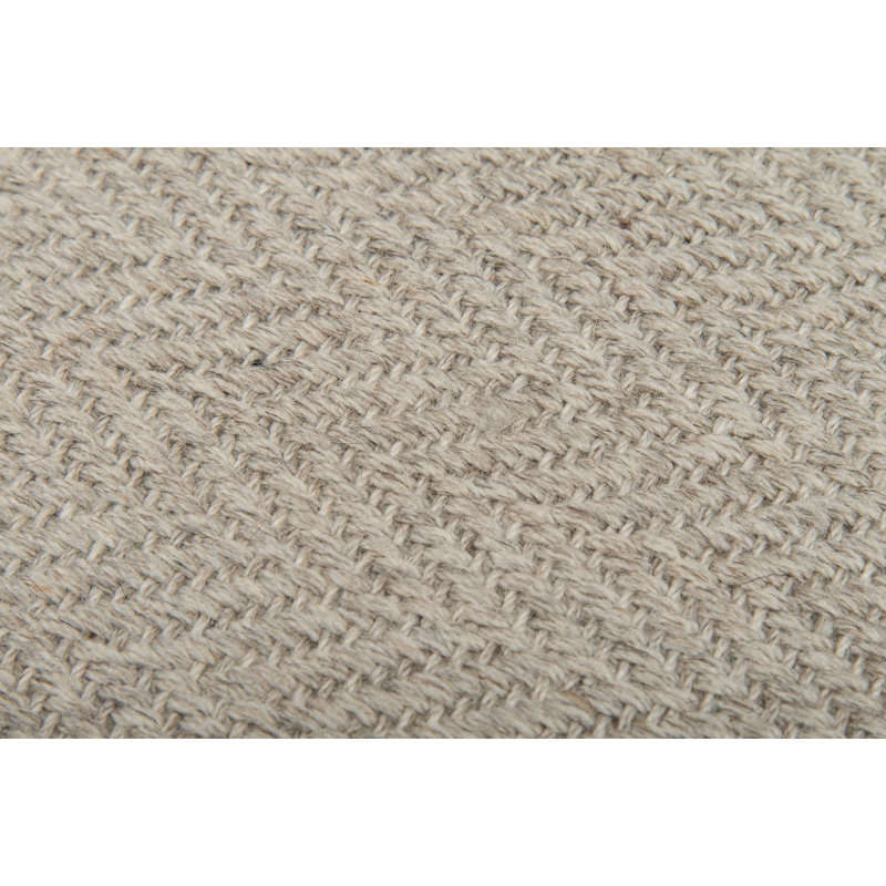 Tapis Heatherly tissé à la main en laine de Nouvelle-Zélande à chevrons, 152 x 244 cm, À chevrons, 5 pi x 8 pi