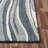 Tahoe Blue/Ivory Contemporary Abstract Hand-Tufted Wool/Cotton Indoor Area Rug-2103169549