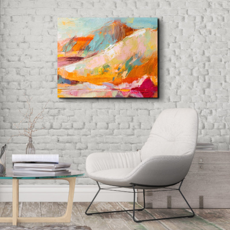 Reproduction de giclée sur toile tendue 17, H 15 po x l 18 po x P 1,5 po