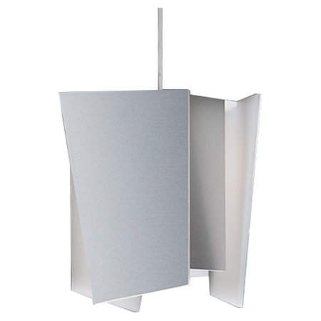 Levis 1 - Light LED Pendant, Beech Wood Veneer, Low Profile, 2700K (warm)