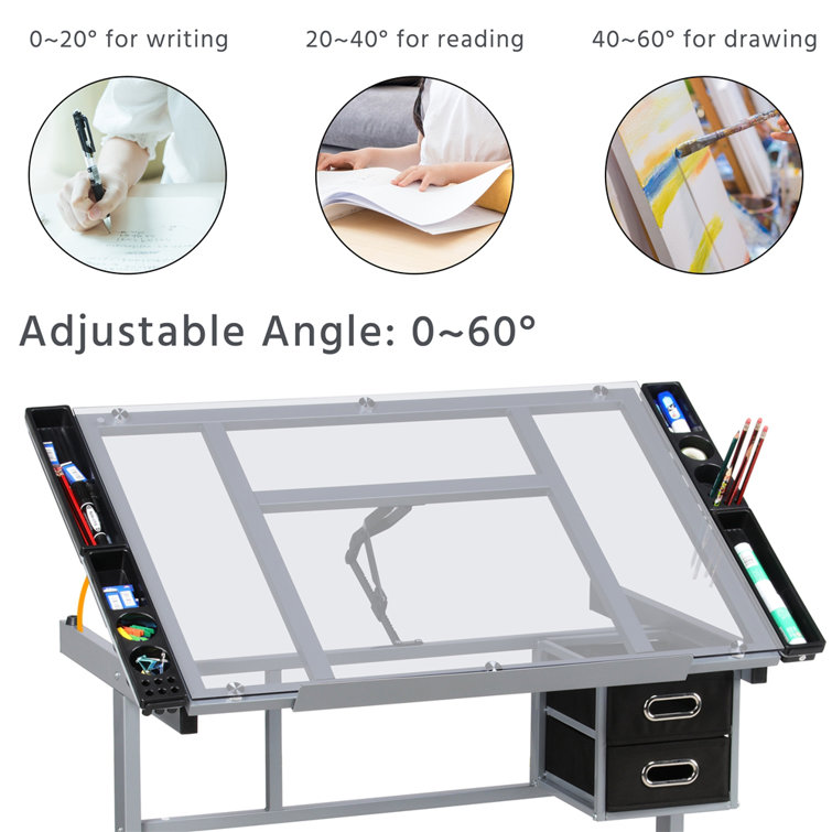 Foldable Craft Table Yaheetech