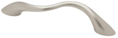 (Paquet de 5) Nickel satiné ondulé 3-3 / 4 po Fusilli