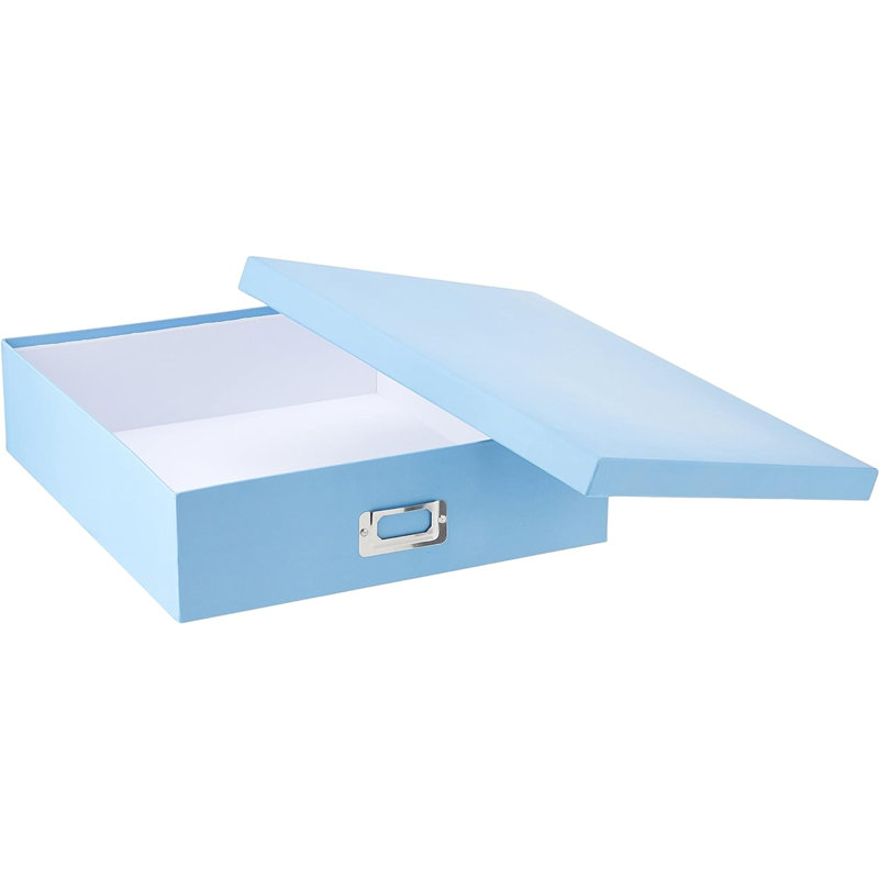 Boîte de rangement Jumbo, bleu ciel