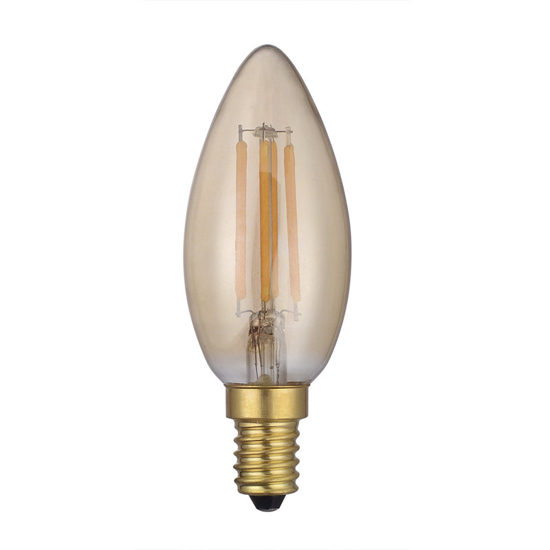 4W Gold LED Vintage Filament Light Bulb