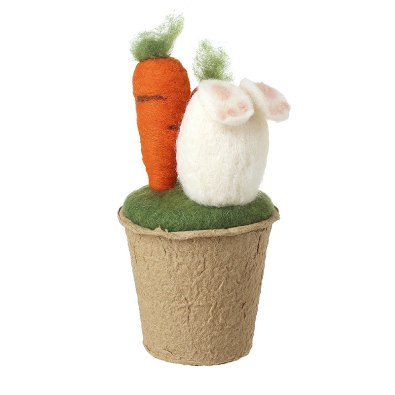 15cm Fabric Animals Holiday Shaped Ornament