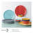 6 Piece 10" Dinner Plate Set